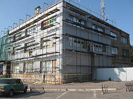 Облицювання фасадів профлистом