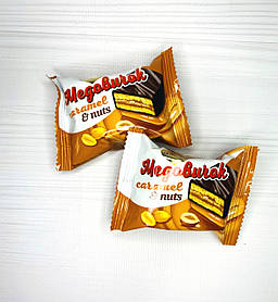 Цукерки Медовичок з карамеллю та горіхом 1,2кг.