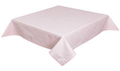 Стильна дизайнерська скатертина гобеленова висока якість 130x260, тканина-рожева