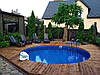 Басейн каркасний круглий Azuro 3.6 х 1.2 м Wood морозостійкий, фото 8