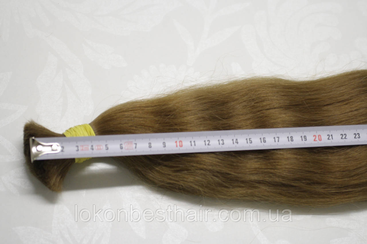Натуральные 100% Славянские волосы для наращивания 48 см / 121 грамм ЛЮКС - фото 8 - id-p1026115502