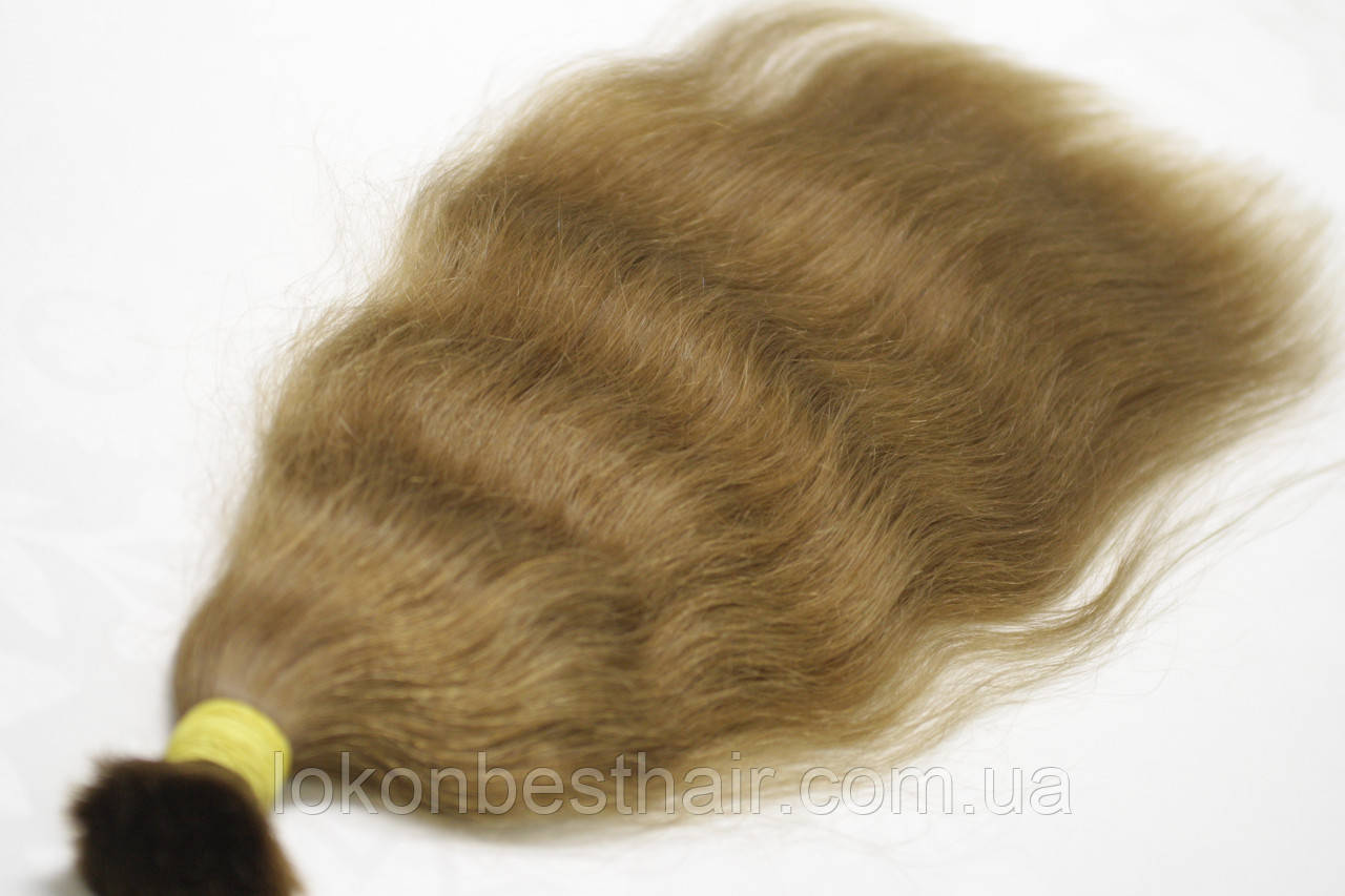 Натуральные 100% Славянские волосы для наращивания 48 см / 121 грамм ЛЮКС - фото 2 - id-p1026115502