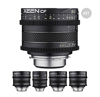 Набір об'єктивів Rokinon Xeen CF Pro 5-Lens EF-M (ROXCF5EF), PL-M (ROXCF5PL), E-M (ROXCF5E) Cine Lens Kit