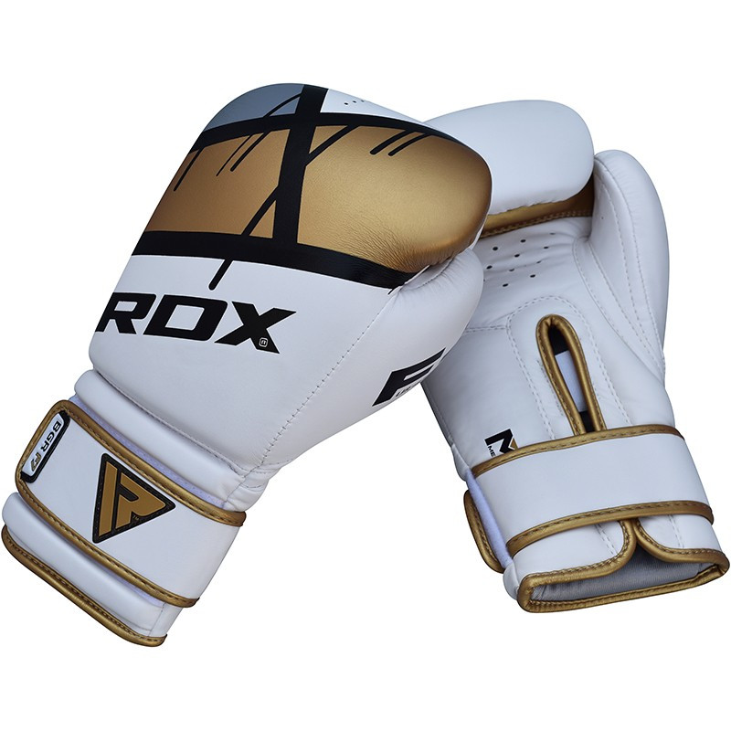 Боксерські рукавички RDX Rex Leather Gold 10 ун. - фото 3 - id-p1345920761