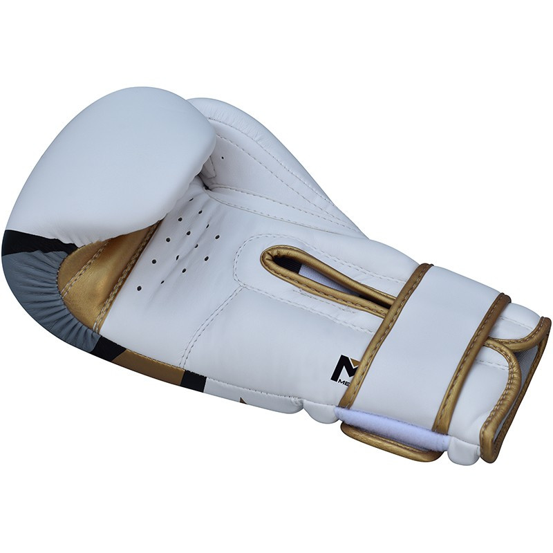Боксерські рукавички RDX Rex Leather Gold 10 ун. - фото 7 - id-p1345920761