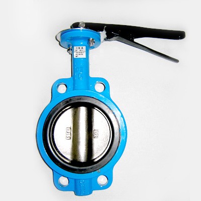 Засувка батерфляй 4" поворотна, фото 1