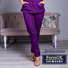 Штани жіночі медичні Avicenna фіолетові