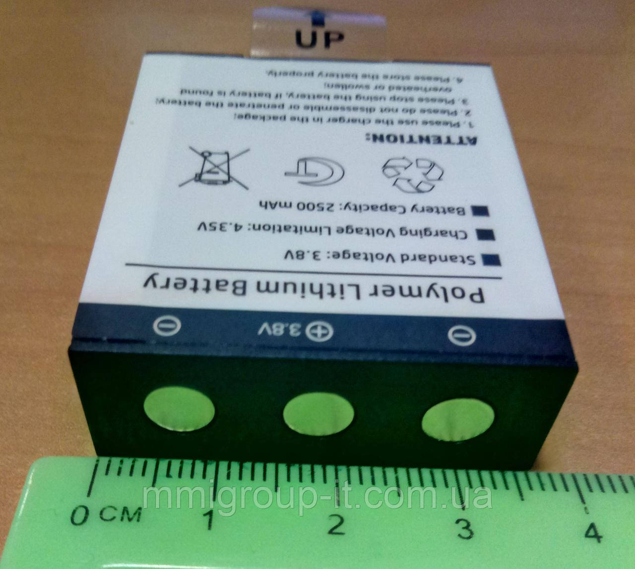 Акумулятор LiPo 3.8V 2500 mAh, фото 1