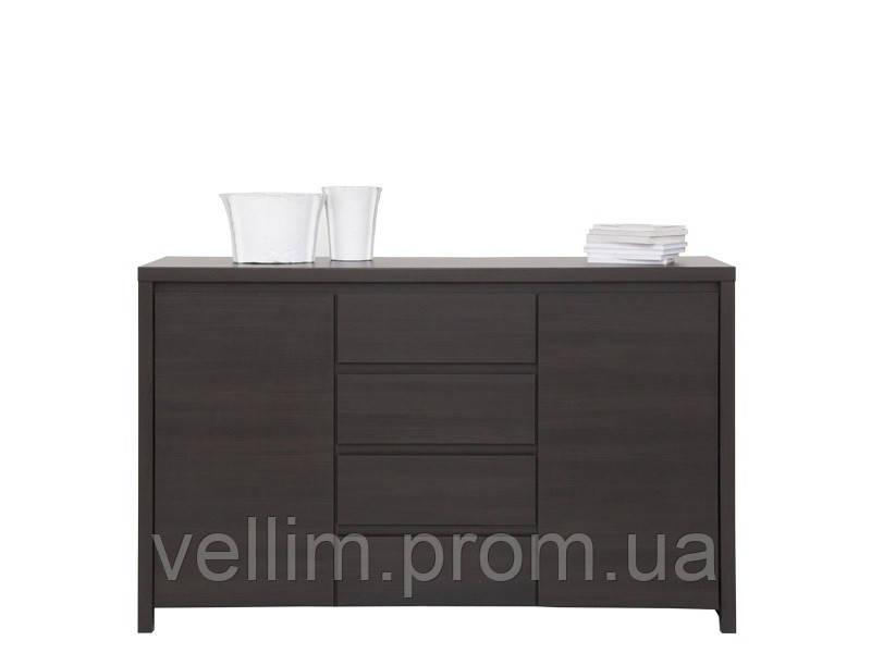 Комод BRW Каспіан KOM2D4S 143,5х92х40,5 венге