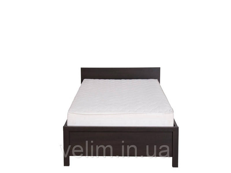 Ліжко односпальне BRW Каспіан + ламель 90х200 венге