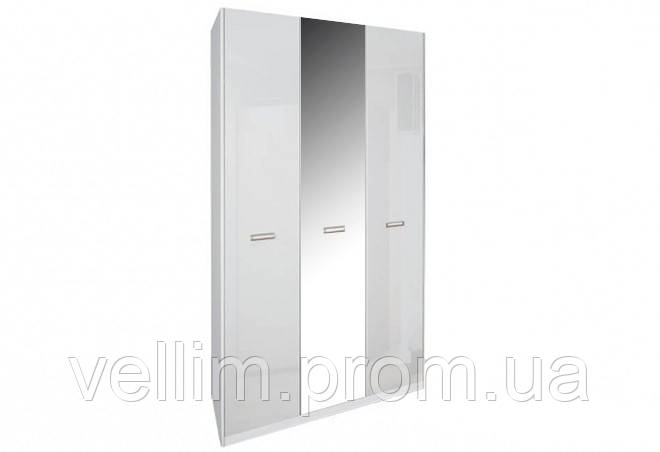Шафа MiroMark Богема 3Дз 138х225х55 білий глянець