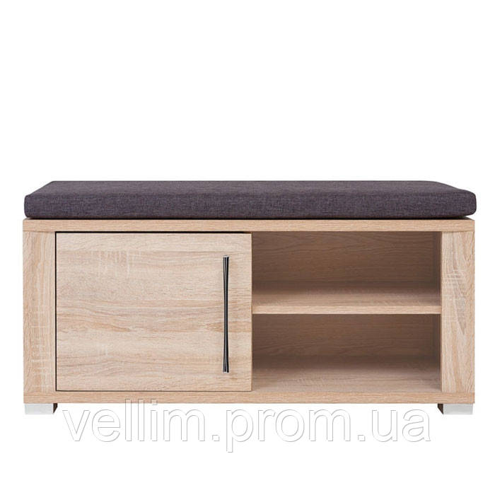 Тумба для взуття Gerbor Гоу REG1D/4/9 90х46х36 дуб сонома