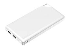 УМБ Power Bank (зовнішній акумулятор) для телефону Baseus Mini Cu 10000 мАг Білий (PPALL-KU02), фото 3