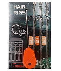 Набір бойлових повідців Coonor гачки No 4