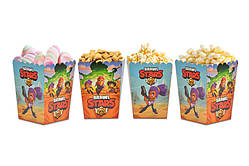 Коробочки для солодощів "Бравл Старс" 5 шт./пач.