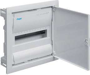 Щит HAGER на 12(14) модулів, внутрішній з металевими дверями VOLTA VU12UA