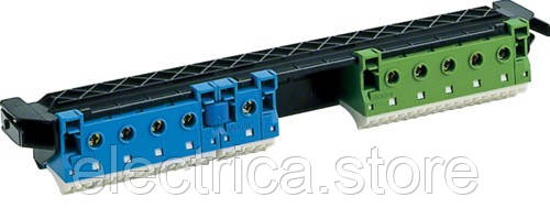 Утримувач з клемами HAGER VZ463   PE/N: 19xN+17xPE / 5xN+5xPE, фото 1