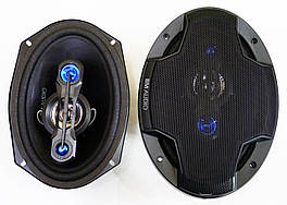 Автомобільні динаміки овали Boschmann BM AUDIO XJ3-996B 500 Вт потужні 4 смужні колонки Бошман