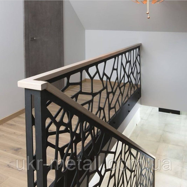 Перила та огородження з художньою плазмовою різкою під ключ, фото 1