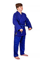 Кимоно для дзюдо джиу джитсу айкидо синее Combat - 180см