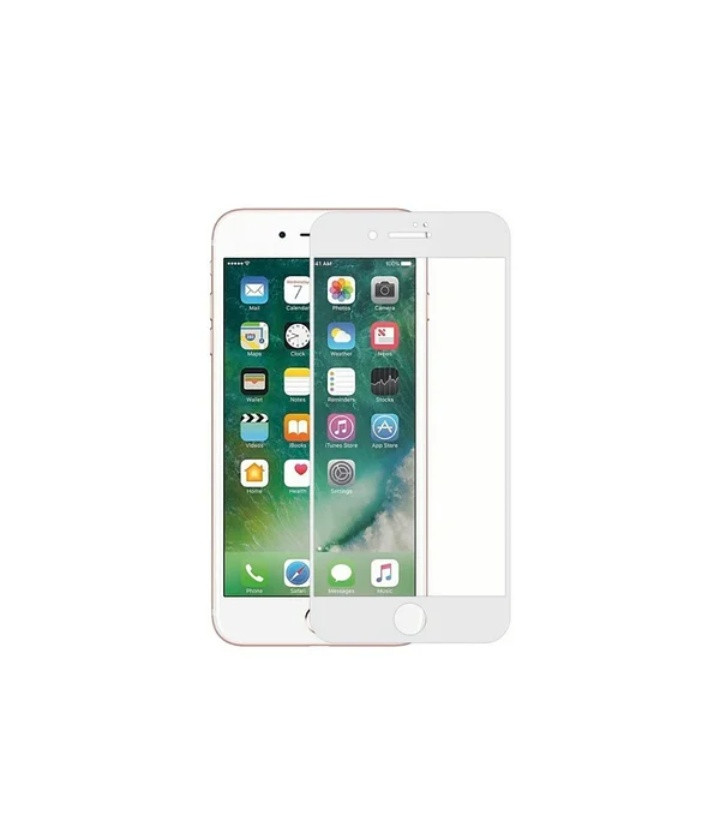 Закалене скло для Iphone 6/6s Повне покриття Біле