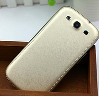 Задняя золотая крышка на Samsung Galaxy S3/S3 duos