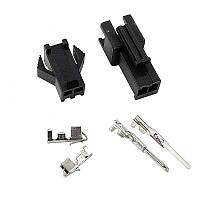 Роз'єм JST SM 2.54 мм – 2 pin, комплект