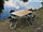 Стіл туристичний та 4 стільця зі спинкою, набір меблів для пікніка "Кемпінг О2Х+4", фото 2