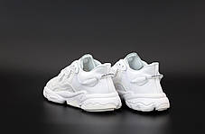 Чоловічі кросівки Adidas Ozweego. Рефлектив. Beige бежевий.. ТОП Репліка ААА класу., фото 3