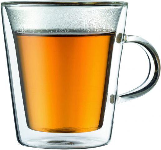 Набір чашок з подвійними стінками Bodum Canteen 2шт х 200мл (10325-10)