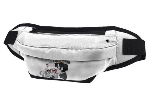 Сумка на пояс Бананка Аніме Hanako kun Ханако Кун Поцілунок із виходом для Навушників, фото 1