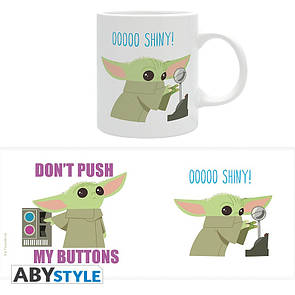 Чашка THE MANDALORIAN - Mug Baby Yoda chibi (Мандалорець Бебі Йода)   320 мл