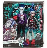 Набор кукол Монстер хай Гулия Йелпс и Слоу Мо серия Любовь не умирает Monster High Loves Not Dead Ghoulia Yelp