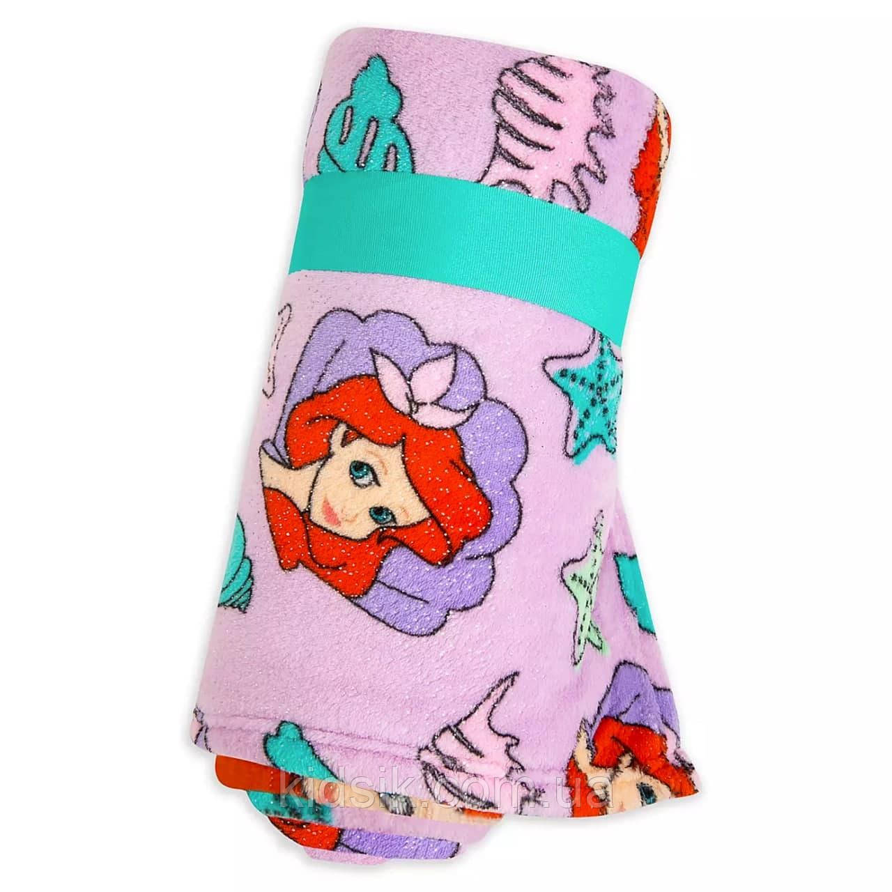 Плед флісовий русалочка Аріель Диснейстор , Disney Fleece Throw, фото 1