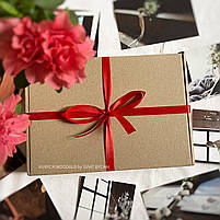 Дерев'яний фотоальбом з паперовими сторінками | креативний подарунок на день закоханих для дівчини і хлопця, фото 5