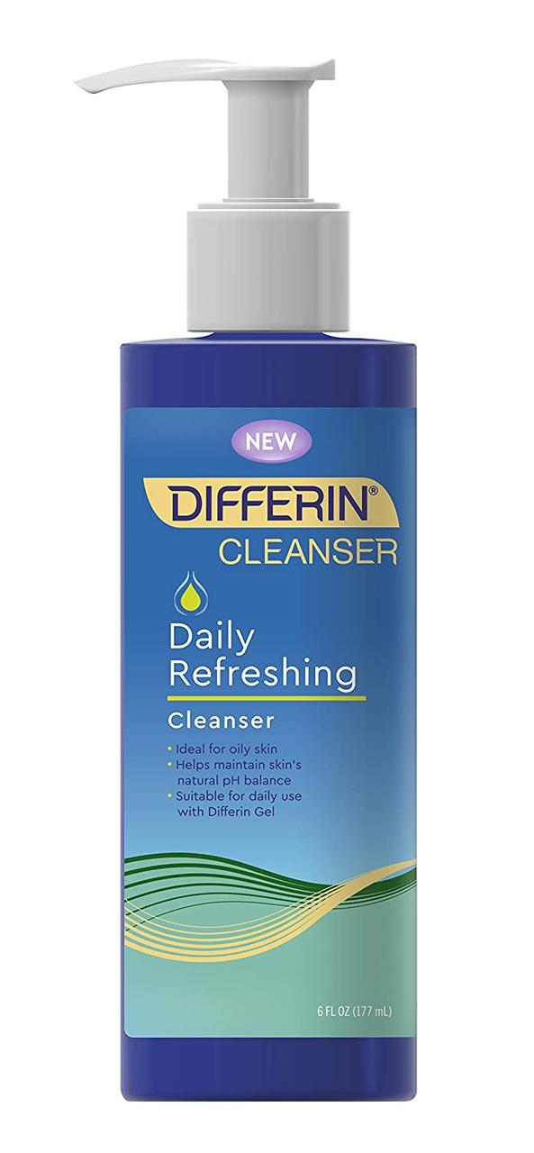 Освіжаюча пінка для жирної шкіри Differin Daily Refreshing Cleanser 177 мл