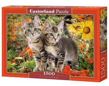 Пазли 1500 елементів "Дві кішки", C-151899 | Castorland