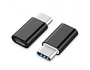 Перехідник адаптер Micro USB - Type-C Black, фото 2