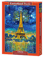 Пазлы 1500 элементов "Париж, праздник", C~151851 | Castorland