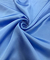 Креп-сатин голубой ( ш. 150см) для пошива платьев, юбок, карнавальных костюмов, украшения залов, интерьера.
