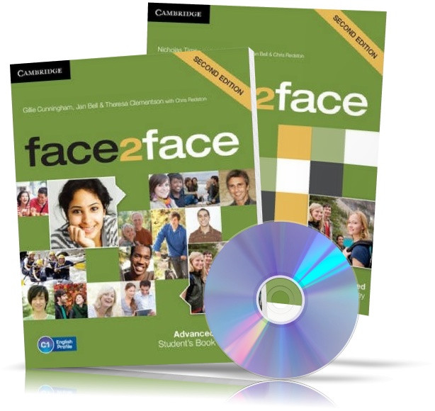Face2face Advanced, student's + DVD + Workbook / Підручник + Зошит (комплект) англійської мови