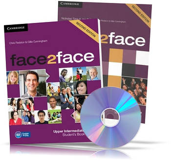 Face2face Upper-Intermediate, student's + DVD + Workbook / Підручник + Зошит (комплект) англійської мови