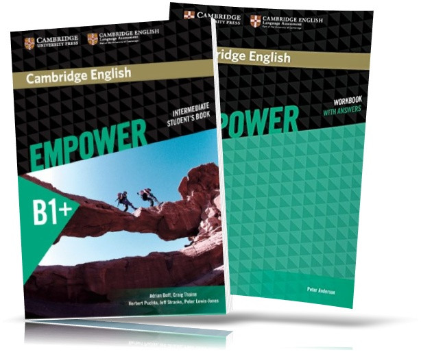 Empower B1 + , student's + Workbook / Підручник + Зошит (комплект) англійської мови