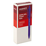 Ручка масляна автоматична Axent Reporter чорна, 12 шт, фото 2