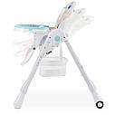 Стільчик для годування «Bambi» M 3890-5 (Сірий з бежевим піддоном), фото 4