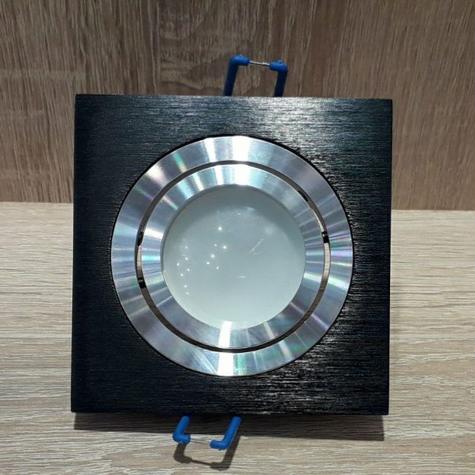 Светильник встраиваемый точечный Feron DL6120 алюминиевый черный - фото 1 - id-p1150517187