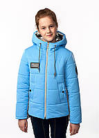 Куртка для девочек детская демисезонная весенняя Полина (134-158 см) Tiaren Голубой на весну-осень