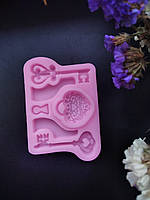 Силіконовий молд "Ключі"
