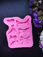 Молд силіконовий бантики