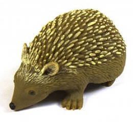 Іграшка Силіконова тягнуться Їжачок Маленький темний 6 см 07803